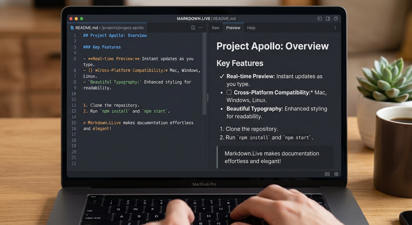 Free Online Markdown Previewer: Instant Render, No Signup